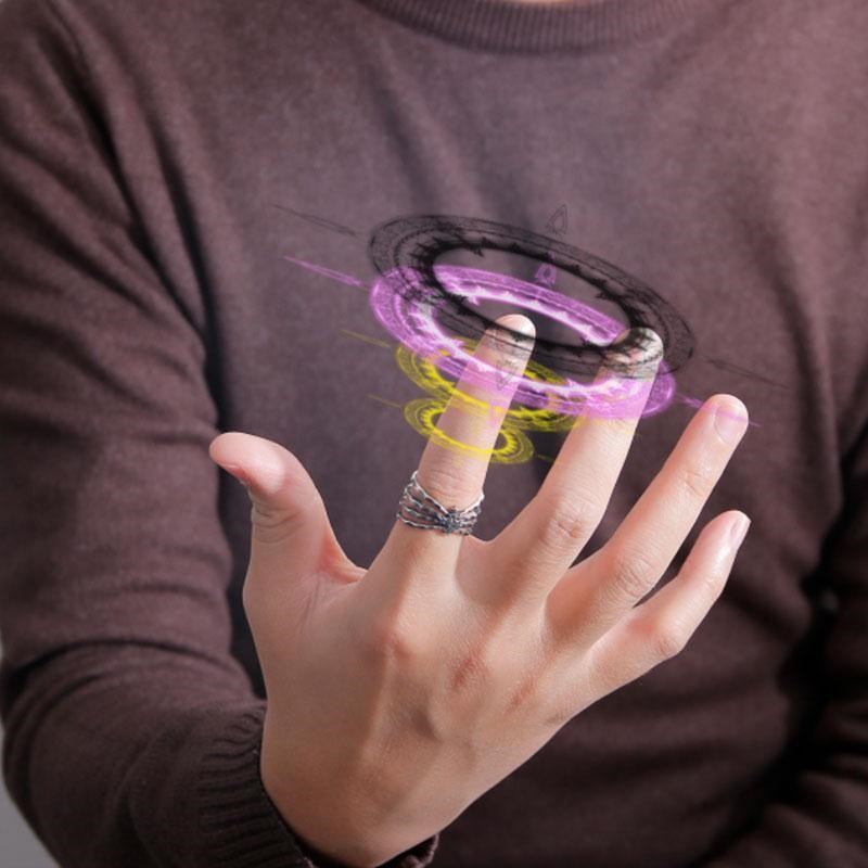 The Warrior Mainland Soul Ring Around the Soul Hall Pope Bibi Sceptic Metal Necklace 925 silver combined ring toy