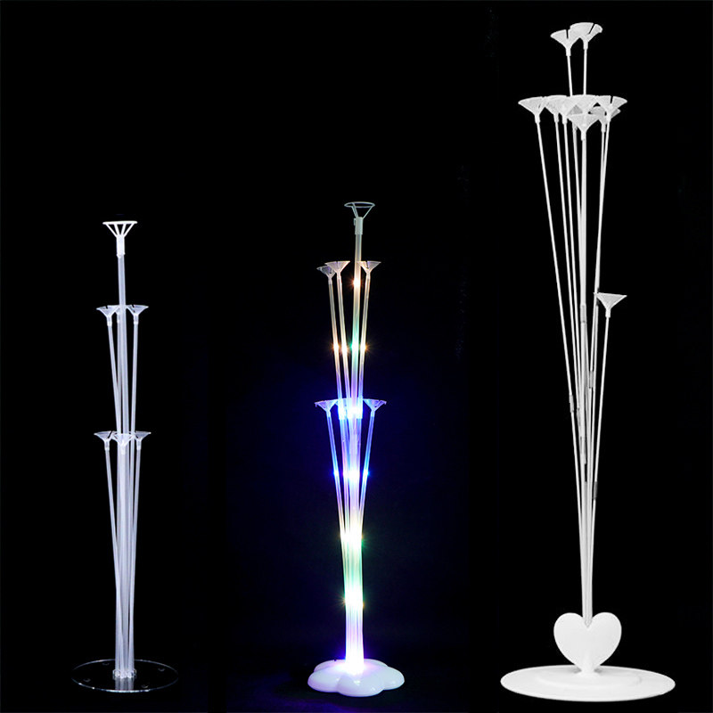 Luminescent table driftnet red balloon accessories column stent wedding room decorated birthday scene opening celebration festival