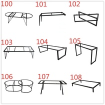 Customized metal table legs rock marble table large board public table coffee table table leg meal 129 table legs tea table rack