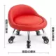 [Комфортная версия] Красная маленькая спинка, бесшумные колеса (грузоподъемность 240 кг)