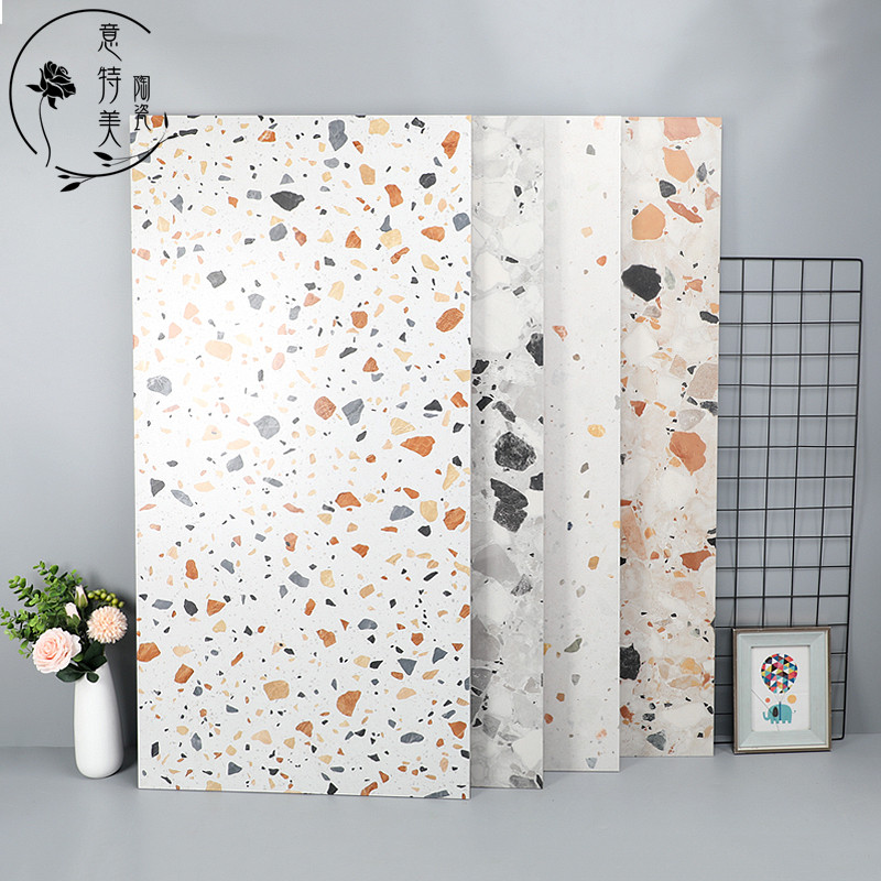 Color Through Body Large Grain water grinding stone 600x1200 Tile Living Room Dining Room Floor Tiles Cloth Goose Bathroom Wall Brick-Taobao