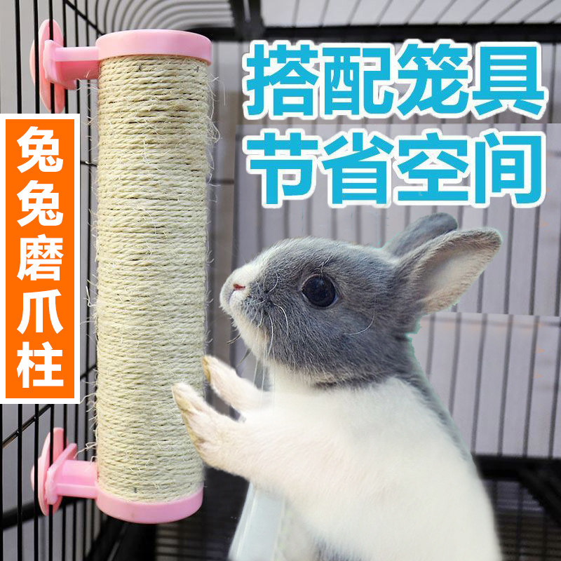 Rabbit unfused toy rabbit grinding claws grabbing pet toy ball little dwarf ear rabbit grinding tooth cat play