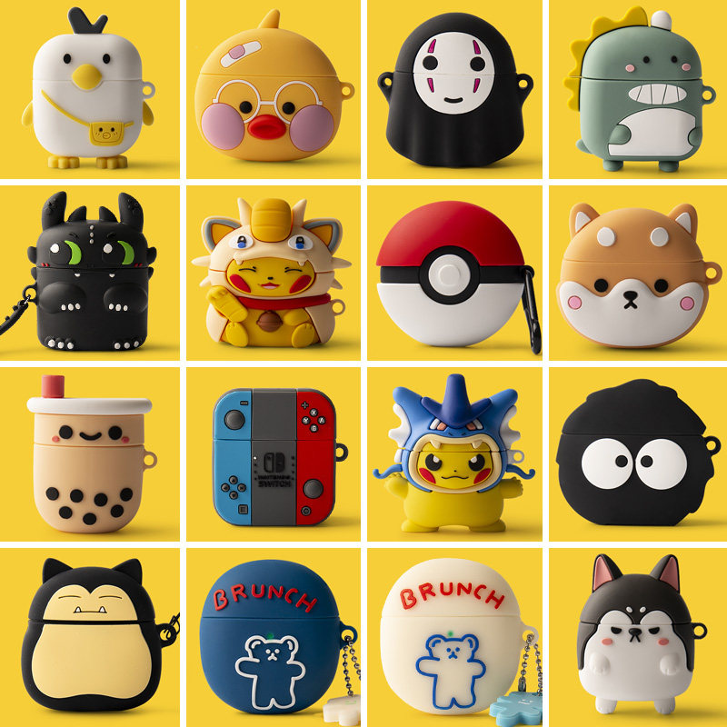 vivo TWS Neo headphone protective sleeve Vivo true wireless Bluetooth silicone gel soft shell vivotwsneo cute charging bin containing box cartoon vivotws headphone cover