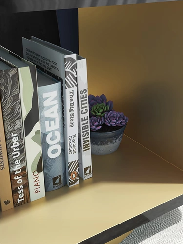 Современный и минималистичный мраморный квадратный диван для кровати