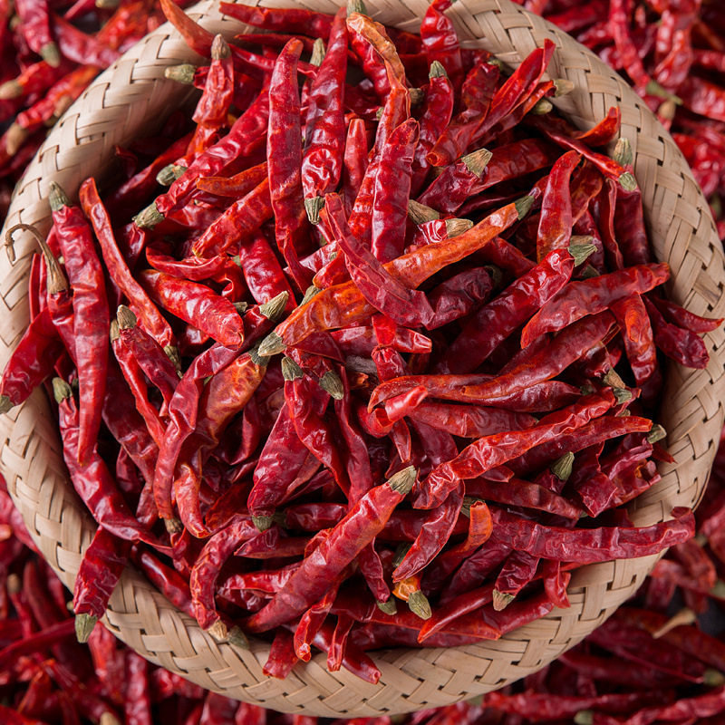Subei dry red pepper special spicy millet pepper to the pepper, chopped chili fried food scent and fried cooking half-pound package