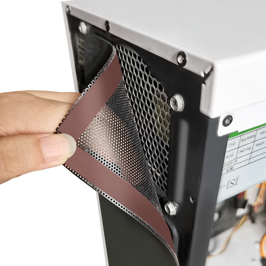 Efficient dust-proof heat dissipation net comes with a full set of tools for any cutting