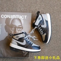 Girls sports shoes autumn and winter 2020 new velvet two cotton shoes lightweight running shoes soft sole boys shoes board shoes gray