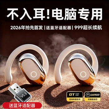 Desktop Computer Wireless Headset Dedicated USB Adapter Laptop Microphone Two-In-One Gaming Non-In-Ear Headphones