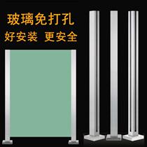 不锈钢玻璃楼梯扶手护栏露台围栏室内外家用阳台玻璃护栏立柱厂家