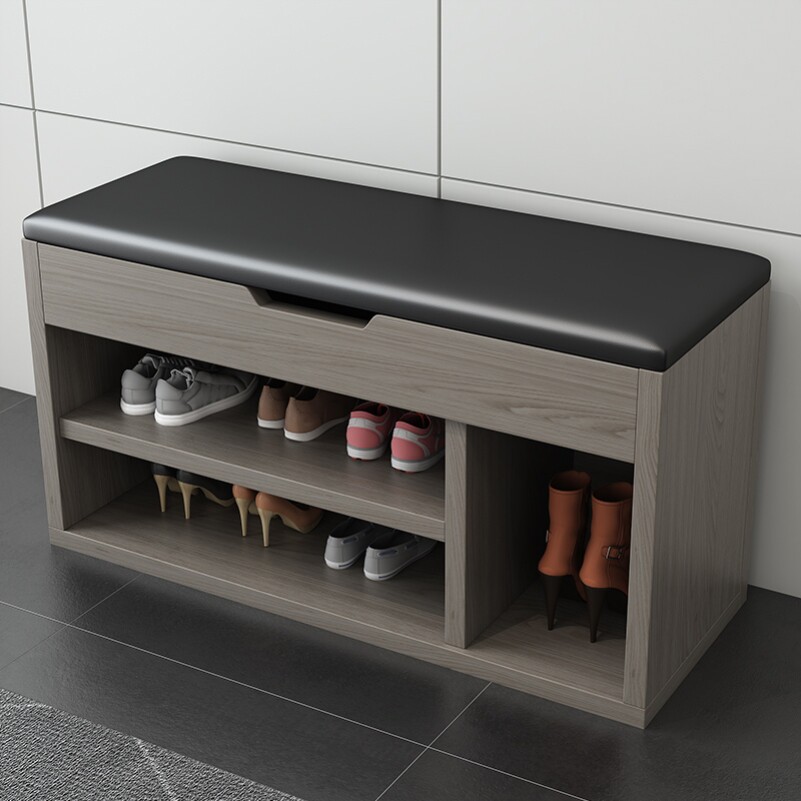 Entrance door ultra-narrow shoe-changing stool can be sat in the door of the door to change the door of the door into the door chair to wear the stool