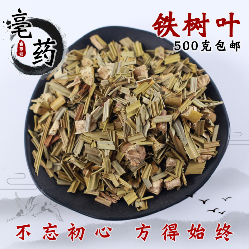 Chinese herbal medicine iron leaves iron tree foliage with banana leaf iron tree one leaves 500g and half a branch of oldenlandia diffusa
