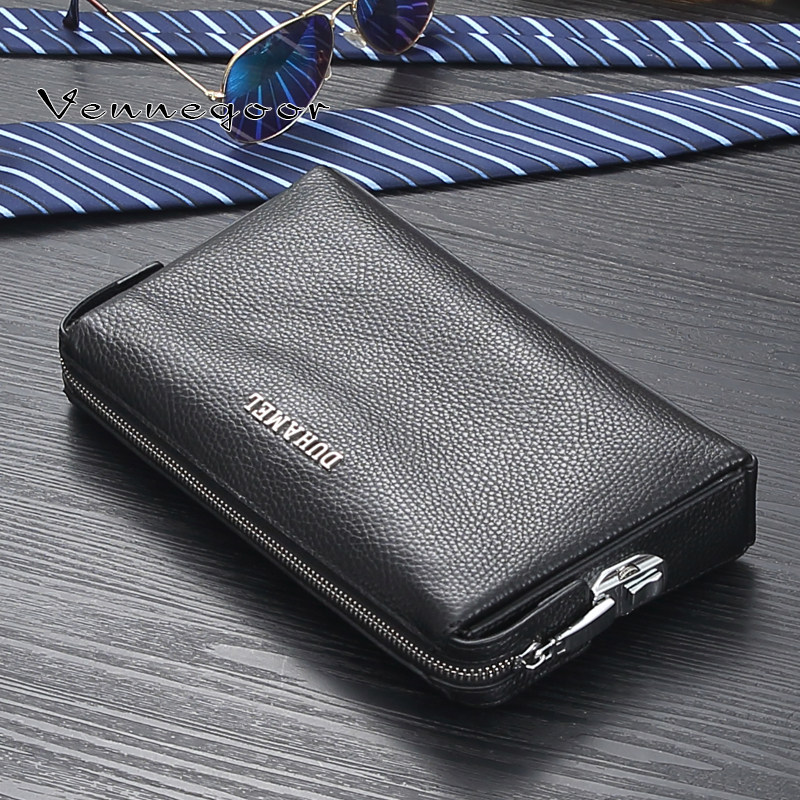 Handbag male leather leather leather bag business password lock cow leather leisure handbag large capacity men's handbag