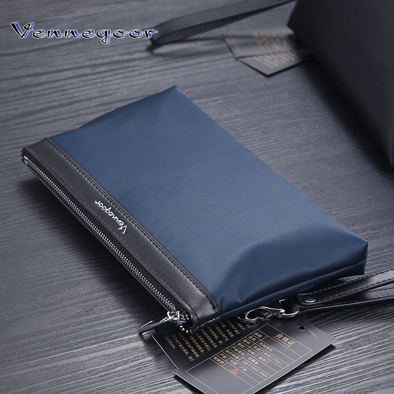 2021 New Canvas Men's Clutch Oxford Cloth Clutch Fashion Casual Clip Bag Nylon Large Capacity Envelope Bag
