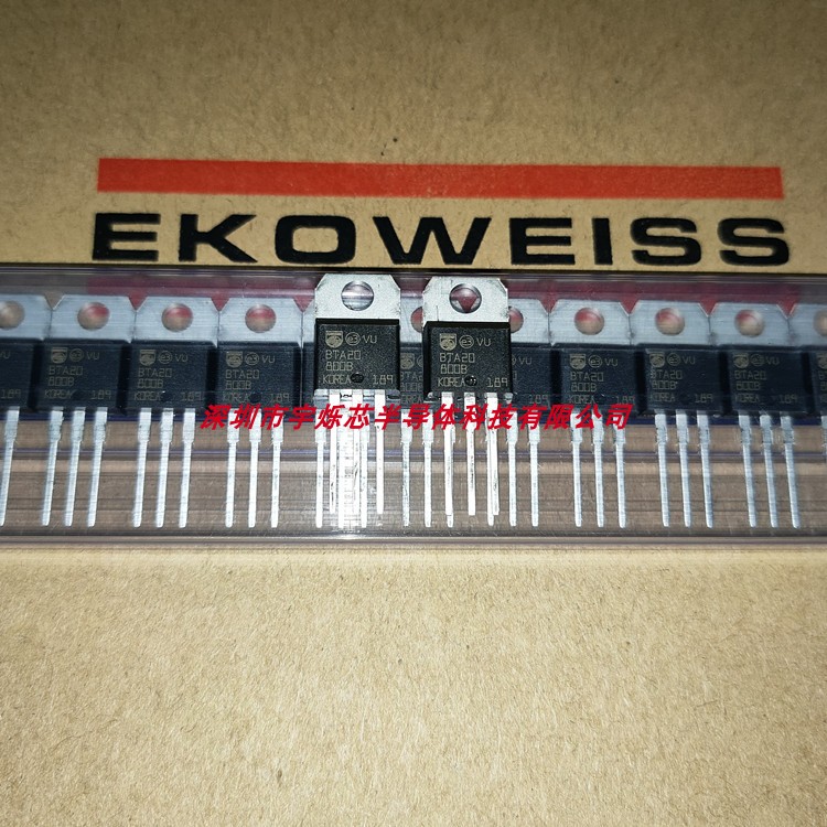 BTA20-800B Inverter Purifier Two-way Controlled Silicon Thyristor 20A 800V EKOWEISS
