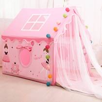 Childrens tent indoor sleeping ins princess toy house girl house castle toddler separate bed artifact game house