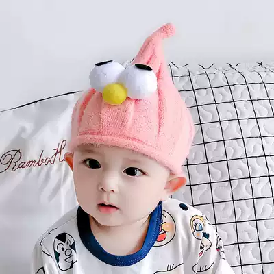 Baby hats autumn and winter men's and women baby hats cute super cute big eyes children's wool hat kids knitted hat