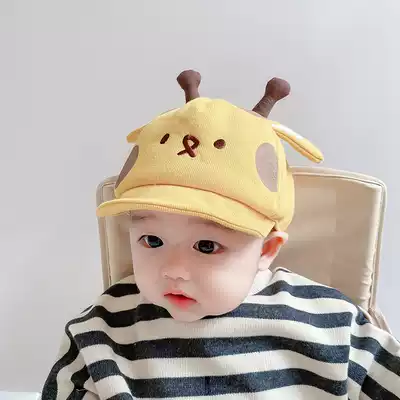 Baby hat spring and autumn men's and women's children's cap cute super cute baby hat cartoon children's baseball cap winter