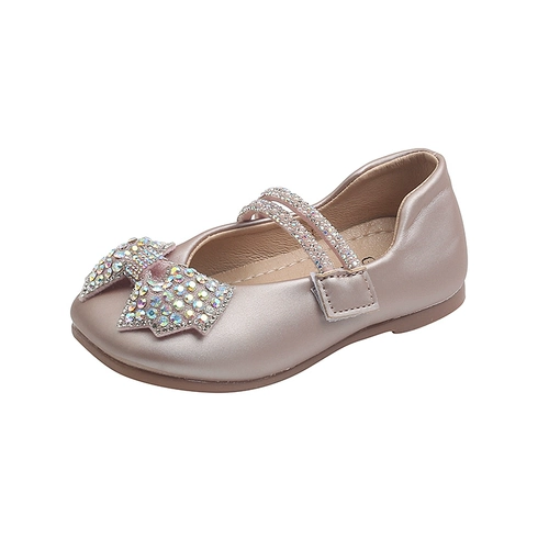 Осенние туфли для принцессы, детское платье девочки цветочницы, коллекция 2021, мягкая подошва