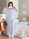 Palando 2026 New Pajamas for Women, Spring and Autum, Pure Cotton, Cute Long-Sleeved, Sweet Girl Student, Autum and Winter Home Clothes