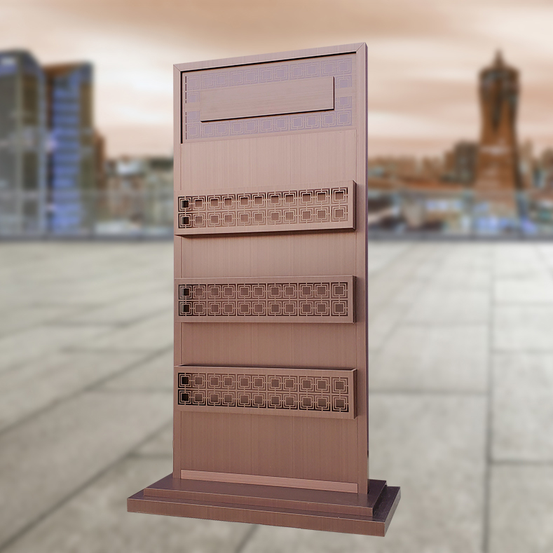 Customized building vertical landing shelves promotional display shelves newspaper, magazine, placing shelves