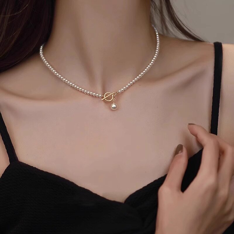 minimalist ot buckle chain necklace – slim short luxury choker for women minimalist ot buckle chain necklace – slim short luxury choker for women