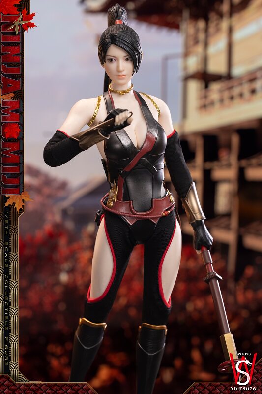 NEW SWTOYS FS076 1/6 Dead or Alive Ninja Momiji Action Figure