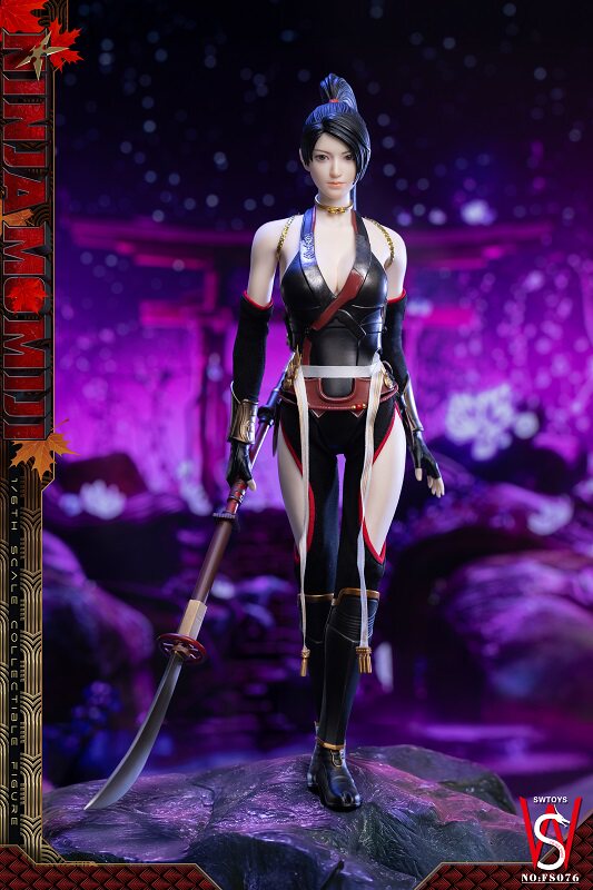 momijiさん専用 NEW SWTOYS FS076 1/6 Dead or Alive Ninja Momiji Action Figure