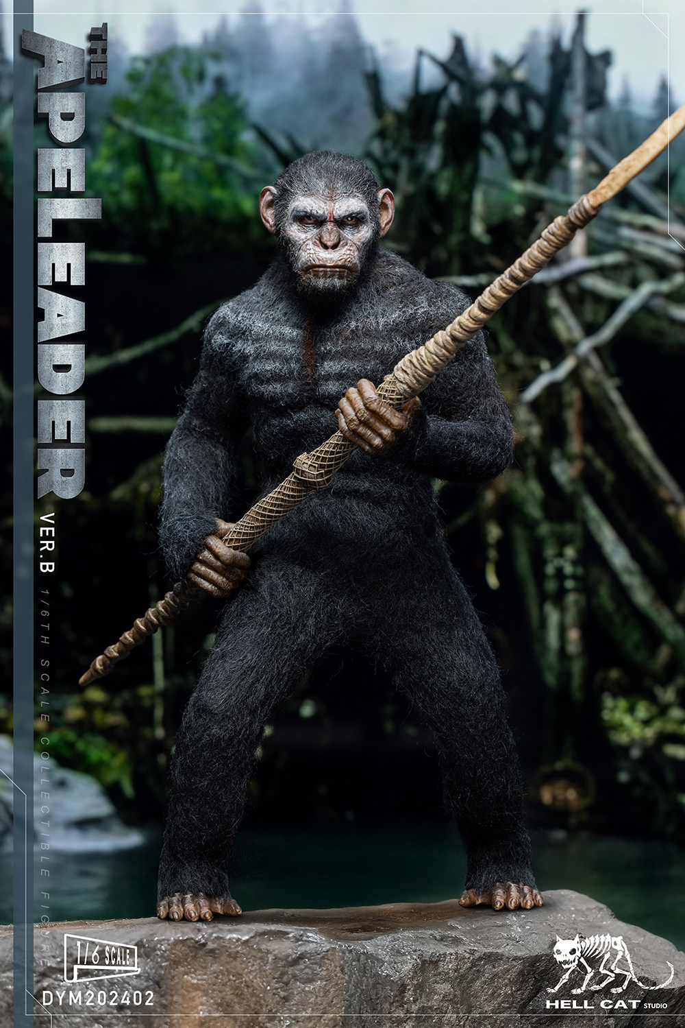 お*う様 HELLCAT STUDIO APE LEADER/猿の惑星 シーザー NEW Hell Cat 1/6 Planet of the Apes Caesar Apeleader Ver.B Action