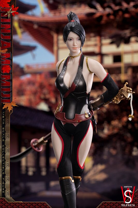 NEW SWTOYS FS076 1/6 Dead or Alive Ninja Momiji Action Figure