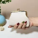 Маленький ретро кошелек, сумка через плечо, короткий бумажник, монеты, 2023