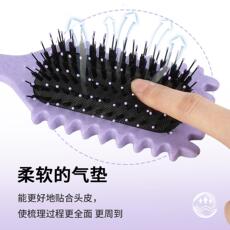 Аксессуары для волос 热销弹跳卷发刷猪鬃头发刷bounce curl define