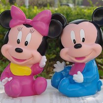 Mickey Mouse piggy bank large children cute rat boy girl Mickey Minnie Piggy Bank Piggy Bank school