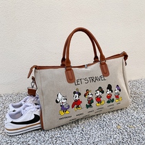 Boomer Net Red Travel Bag Women Short Walk Away Big Capacity Business Trip With Fashion Hand Luggage Bag Fitness Bag