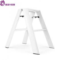 20212021 Two-o-layer terraces aluminium alloy super light side ladders foldable non-slip domestic ladder red