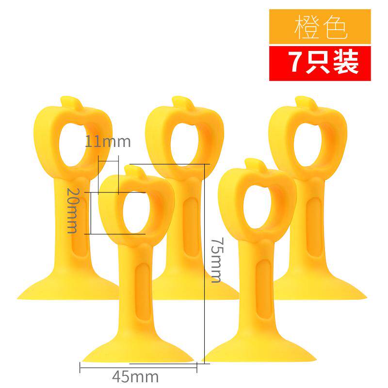 2021 suction n rear suction fixed frogs wall anticollision Anti-collision suction door sucker-type toilet gluer wall windows against glass doors