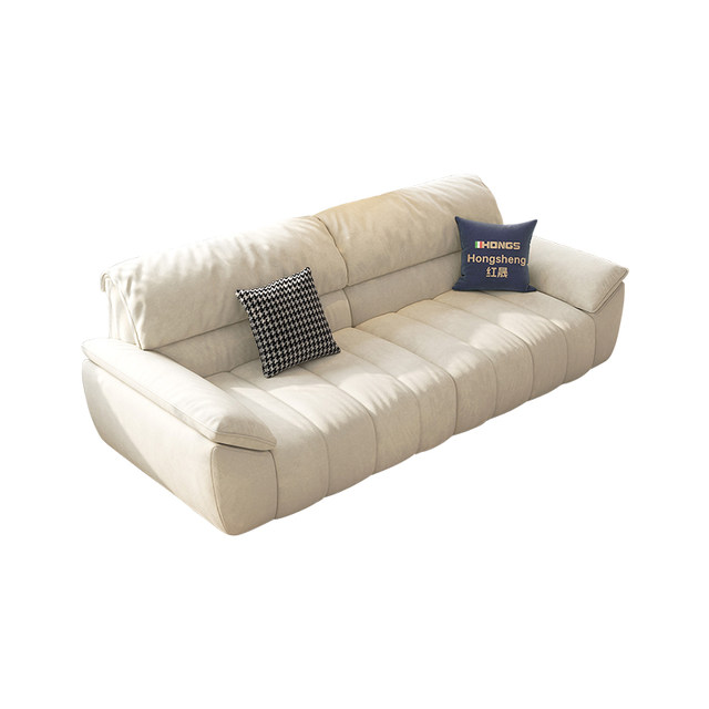 ຜ້າປູບ່ອນນອນ sofa ໄຟຟ້າທີ່ໃຊ້ໄດ້ສອງຫ້ອງ sofa ຫ້ອງຮັບແຂກ 2024 ໃຫມ່ telescopic folding zero wall sofa dual-use