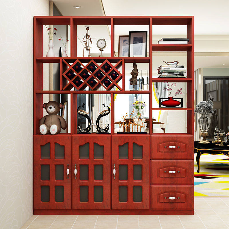 Wine Cabinet Partition Cabinet Modern Minimalist Living Room Home Cabinet Shoe Screen Shelf Storage Cabinet Entryway Hall Cabinet