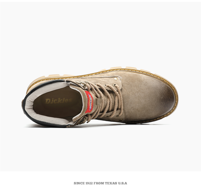 美国潮牌 Dickies 男女 真皮马丁靴 休闲工装靴 图5