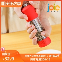 Joie White pepper grater pepper jar manual freshly ground pepper black pepper seasoning bottle hand screw household