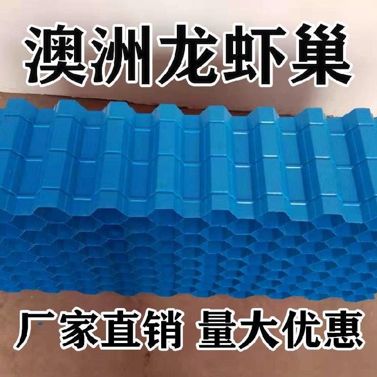 Monopterus albus Aolong Aquatic Honeycomb Plastic Shrimp Nest High Efficiency Australian Lobster Nest Lobster Nest Plastic Slice Green Crab