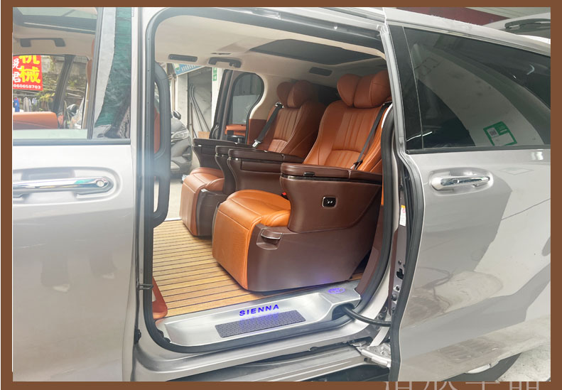 Toyota Senna Air Seat Grevia Trumpchi M8 Special Air Seat Modified Sofa Bed Wood Floor