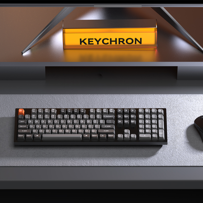 Keychron K10Max Three-Mode Bluetooth Wireless Mechanical Keyboard 108 Keys Apple Mac/Win Office
