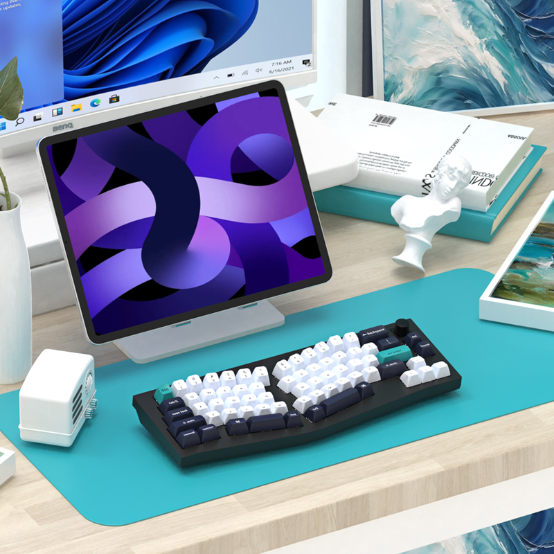 Keychron Q8Max Three-Mode Wireless Mechanical Keyboard Bluetooth Alice Ergonomic Qmk/Via Dual System