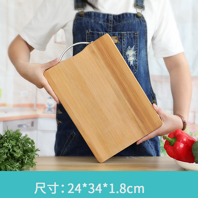 Household Nanbamboo panel panel Bamboo Fruit board kitchen hook bamboo case board for easy storage