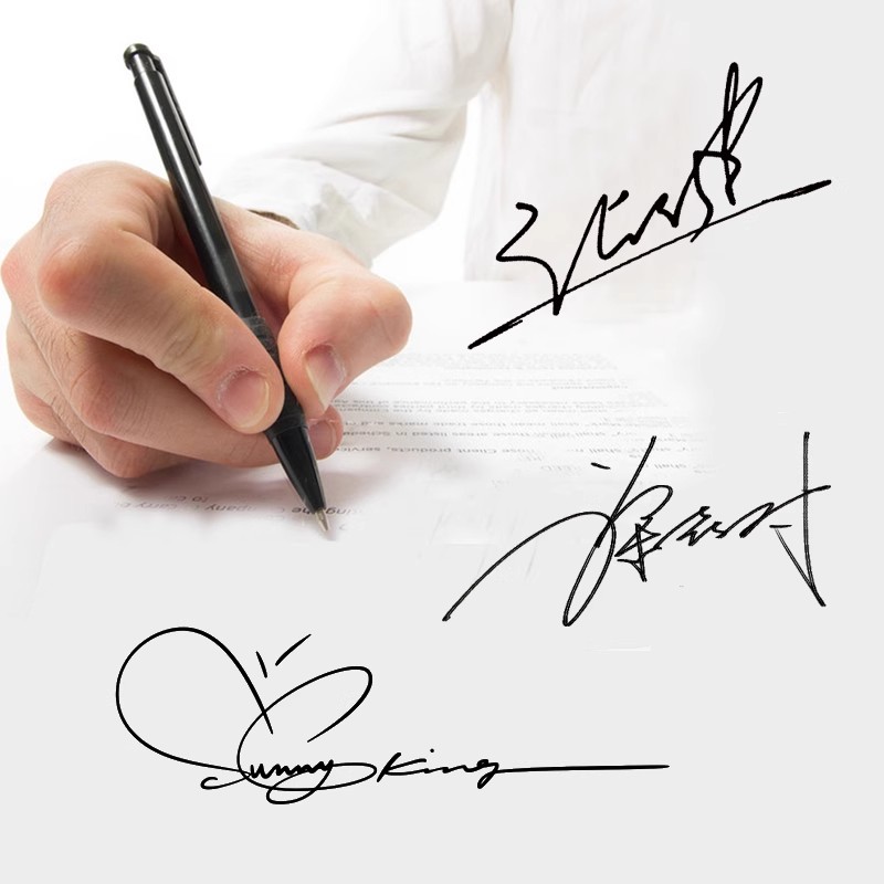 SIGNATURE DESIGN PURE HANDWRITING PERSONALITY SIGNATURE BUSINESS ART ENGLISH AN ADULT WORD POST ELECTRONIC SIGNATURE CUSTOM MADE-TAOBAO