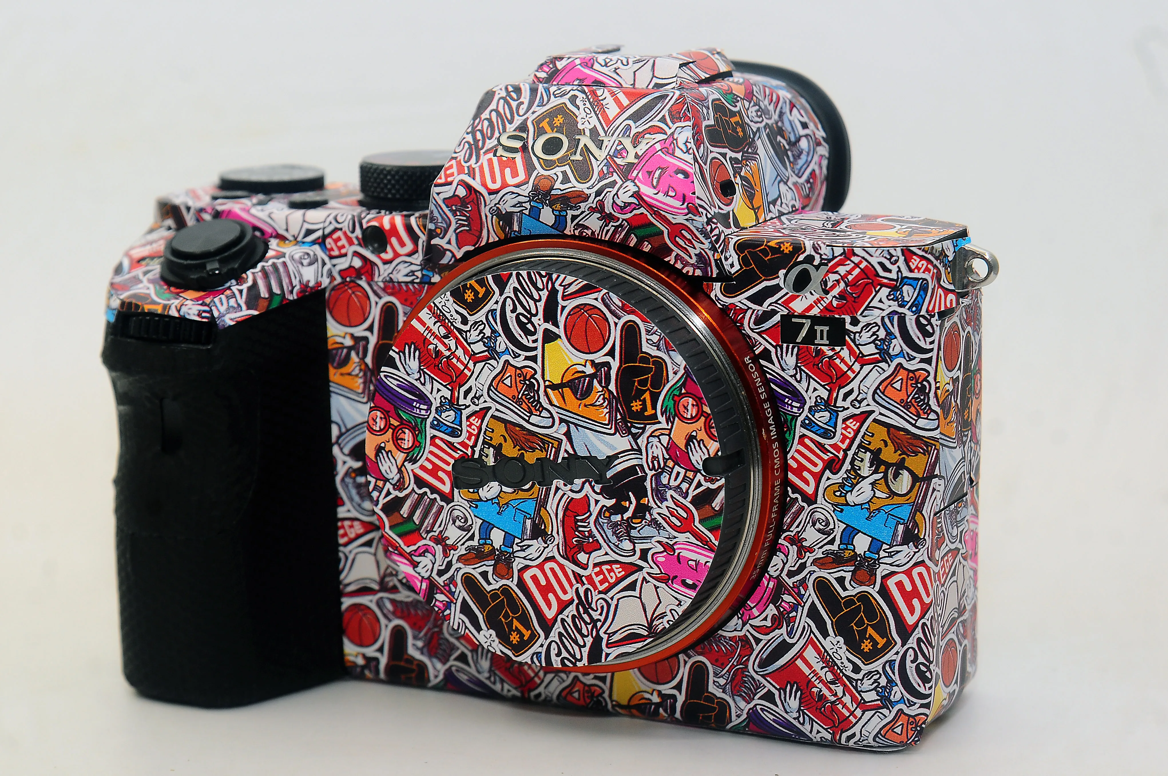 Камера Sony A7M2/R2 корпус всё-в-одном фильм углеродное волокно наклейка Sony m3 R3 S2 кожаный рисунок 3M