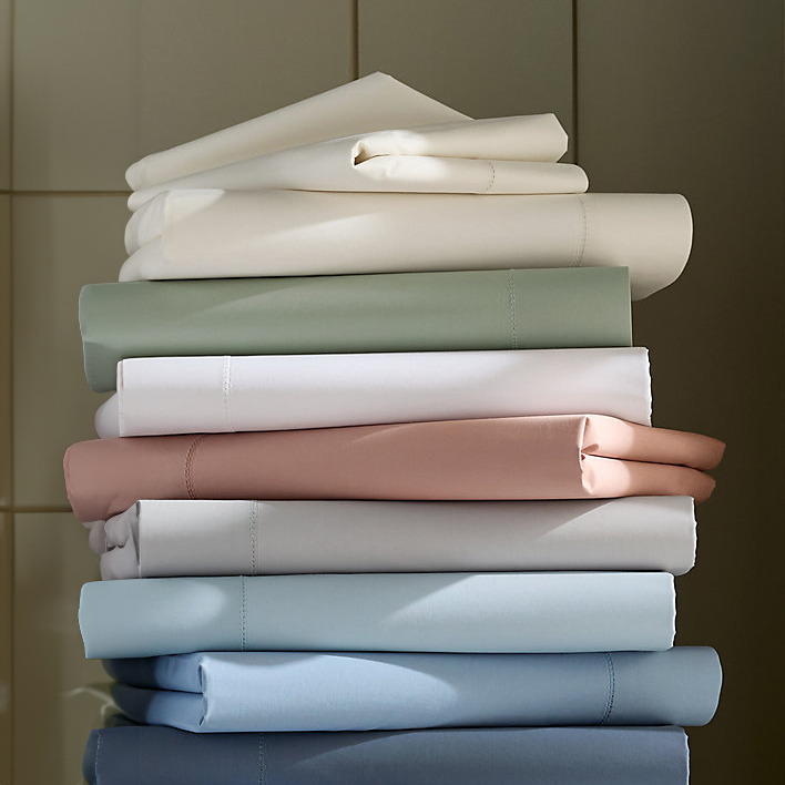 Class a High-End Long-Staple Cotton Pure Cotton Bed Sheet Single Piece 100% Cotton Solid Color Double Bed Sheet Pillowcase Three-Piece Set for All Seasons