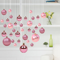 Ceiling decoration pendant Jewelry store Creative personality decoration Christmas color ball hanging decoration Roof ceiling hanging ball