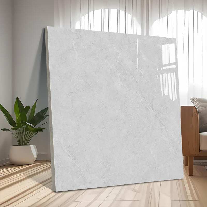 Guangdong Foshan Ceramic Floor Tiles 800X800 Living Room Bedroom Non-Slip Full-Body Marble Glossy Gray Floor Tiles Guangdong Foshan Ceramic Floor Tiles 800X800 Living Room Bedroom Non-Slip Full-Body Marble Glossy Gray Floor Tiles
