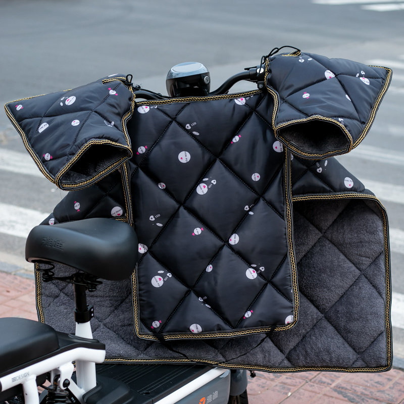 Double sided waterproof electric car windshield 2021 new wind shield by winter style Spring and autumn in thick battery locomotive cover